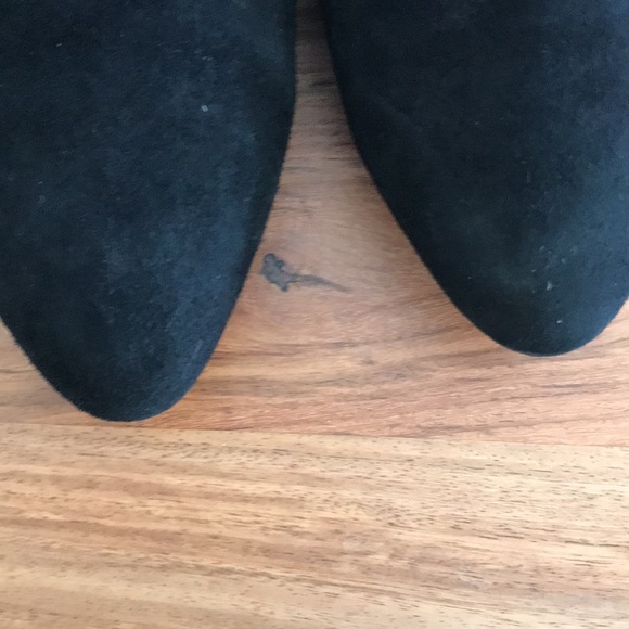 Host Pick ❤️ Cole Haan Black Suede Over the Knee Boots Size 7 - Picture 7 of 16